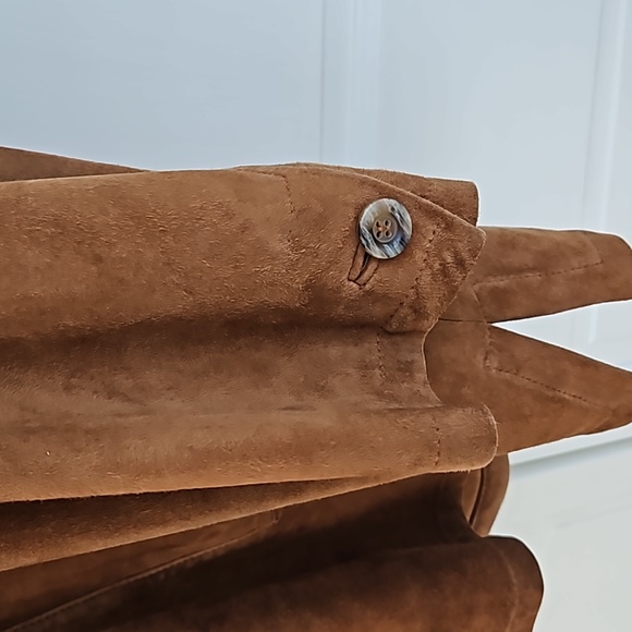 Barney's New York suede jacket - Picture 8 of 16